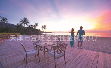 打造户外生活美学 批发花园庭院铸铝桌椅的首选指南